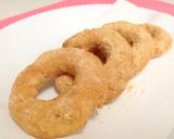 A picture of step 8 of Vegan Brown Rice Doughnuts.