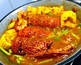 Foto langkah ke 5 dari resep Lobster Asam Manis Pedas.