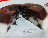 Foto langkah ke 6 dari resep Pudding susu lapis coklat oreo.