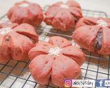春の花見祭🌸自家製「無雞蛋」櫻花紅豆包（焗爐）的食譜步驟10照片