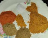 A picture of step 3 of Dry Masala Black Chickpeas (kalay channa).