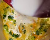 A picture of step 5 of Cheesy Rice And Broccoli Soup.