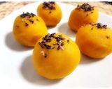 A picture of step 3 of Mashed Kabocha For Your Bento.