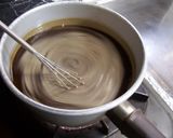 A picture of step 11 of Japanese-style Black Sugar Pudding & Black Sugar Jelly.