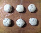 A picture of step 6 of Black Sesame Bread & Black Sesame and Cheese Bread.
