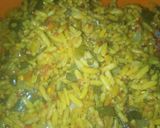 A picture of step 5 of Moringa jallof rice.