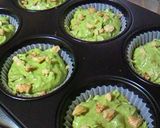 A picture of step 6 of Matcha White Chocolate Muffins.