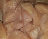 A picture of step 1 of Azie's Sofrito Chicken.