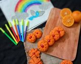 অরেঞ্জ ক্যুকিজ(orange cookies recipe in bengali) রেসিপি ধাপ - 16 ছবি