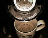A picture of step 2 of Cc's Spiced up Latte.