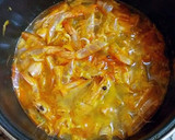 Foto del paso 5 de la receta: Dorada al horno con langostinos macerados y patatas guisadas