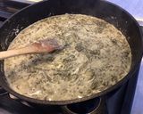 Une image de l'étape 7 de Gratin d épinards au champignons de paris,fromage frais et parmesan.