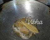 A picture of step 7 of Palak paneer.
