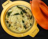 A picture of step 7 of Millet Pongal for kids / Kodo Millet Pongal.