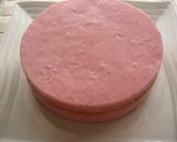 A picture of step 12 of Spring-Colored Strawberry Mousse Cake.