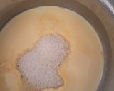 A picture of step 2 of Kesar Elaichi Kharvas (Khees).