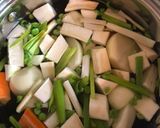 Tárkonyos zöldborsóleves kuszkusszal (vegán) recept fázis 2 fotója