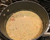 A picture of step 4 of Salmon Chowder.