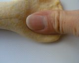 A picture of step 8 of Corn Bagels.