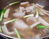 Hình bước làm 2 của món Canh CỦ CẢI muối nấu đuôi heo