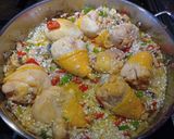 Foto del paso 5 de la receta: Arroz con Pollo y Champiñones