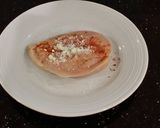 A picture of step 7 of Stuffed Chicken Breasts with Cheese, Poblano Peppers and Pastram.