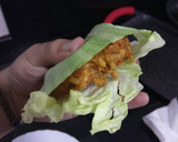 Foto del paso 5 de la receta: Hamburguesa vegana con pan de lechuga