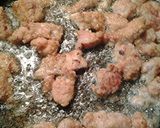 A picture of step 6 of Alligator nuggets.