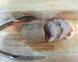 A picture of step 9 of Pork Roll with Vegetables. Tender & Juicy..