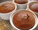 A picture of step 7 of Molten Chocolate Cake for Valentine's Day.