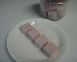 A picture of step 8 of Guimauve aux Fraises (Strawberry Marshmallows).