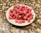 Foto del paso 4 de la receta Calabacín relleno con ricotta y salami