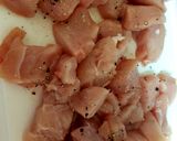 A picture of step 1 of Pol Fritto Marinato.