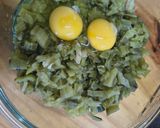 Foto del paso 2 de la receta: Tarta integral de pencas jamón y queso 🧀