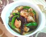 A picture of step 7 of Stir-Fried Chicken and Eggplant with Mayonnaise and Ponzu.