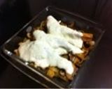 A picture of step 7 of Easy Baked Autumn Salmon and Mushrooms with Mayonnaise.