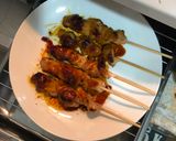 Foto langkah ke 4 dari resep Sate Ayam Teflon Simple.