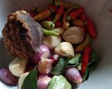 Foto langkah ke 1 dari resep Bumbu Kacang Pedas (Sate, Pentol, Cilok, Batagor dll).