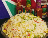 A picture of step 7 of Restaurant Style Egg, Veggies Fried Rice 🧡❤️💚.