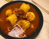 Foto langkah ke 3 dari resep Cumi Udang Asam Manis.