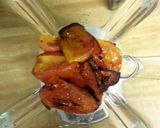 A picture of step 4 of Roasted Tomato Basil Soup.