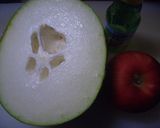 A picture of step 1 of Winter Melon and Apple Jam Marmellata.