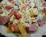 A picture of step 5 of Mochi Pizza Made in a Frying Pan.