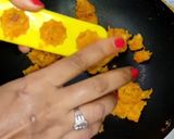 A picture of step 4 of Carrot modak recipe.