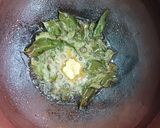 A picture of step 2 of Spring onion Sabji.