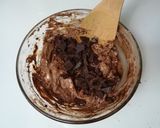 Foto del paso 3 de la receta: Brownie cetogénico helado / Keto brownie choco balls