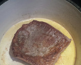 A picture of step 1 of Ropa Vieja in a Crock Pot.