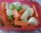A picture of step 1 of Chicken Soup for Cold Weather 🐔❄.
