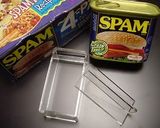 A picture of step 7 of Spam Musubi.