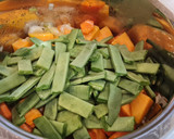 Foto del paso 3 de la receta: Puré de puerros, judías verdes y calabaza